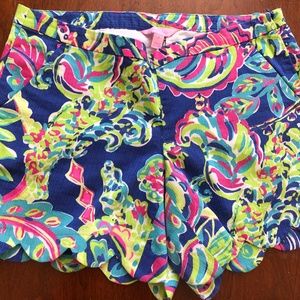 Lily Pulitzer scalloped left short 2